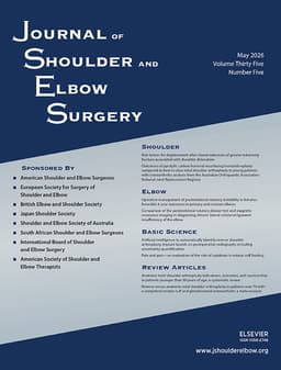 Journal of Shoulder and Elbow Surgery